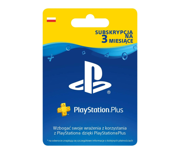 Sony Karta PlayStation Plus 90 Day/POL - 1457184 - zdjęcie